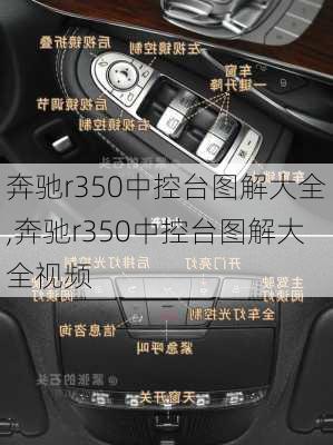 奔驰r350中控台图解大全,奔驰r350中控台图解大全视频