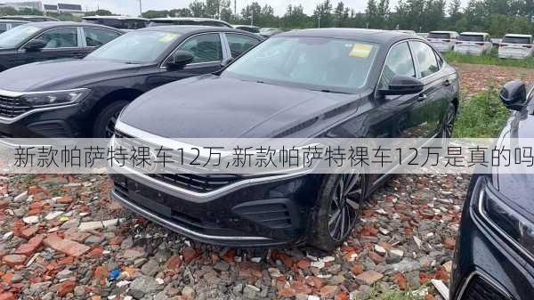 新款帕萨特裸车12万,新款帕萨特裸车12万是真的吗