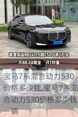 宝马7系混合动力530价格多少钱,宝马7系混合动力530价格多少钱一辆