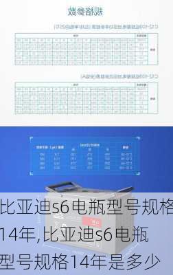 比亚迪s6电瓶型号规格14年,比亚迪s6电瓶型号规格14年是多少