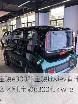 宝骏e300和宝骏kiwiev有什么区别,宝骏e300和kiwi ev