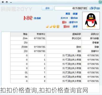 扣扣价格查询,扣扣价格查询官网