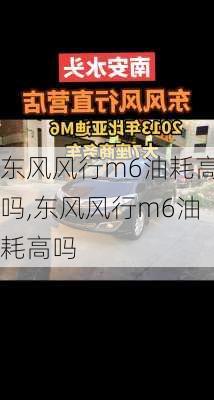 东风风行m6油耗高吗,东风风行m6油耗高吗