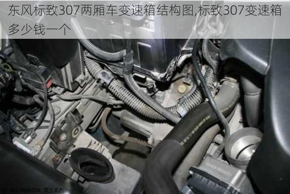 东风标致307两厢车变速箱结构图,标致307变速箱多少钱一个