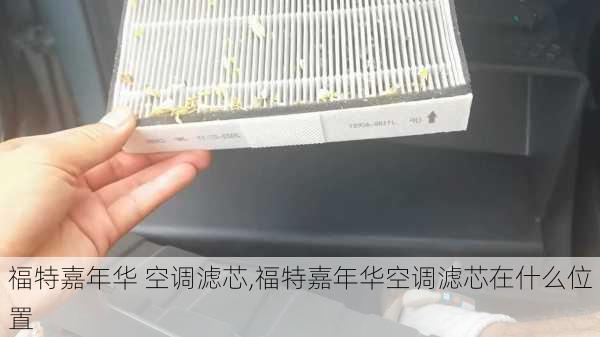 福特嘉年华 空调滤芯,福特嘉年华空调滤芯在什么位置