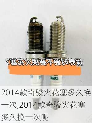 2014款奇骏火花塞多久换一次,2014款奇骏火花塞多久换一次呢