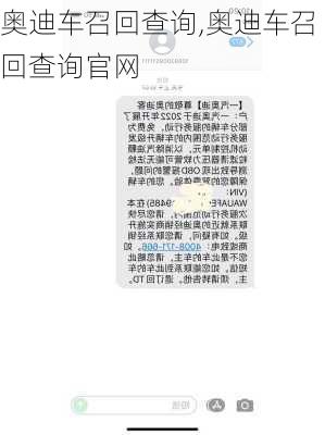 奥迪车召回查询,奥迪车召回查询官网