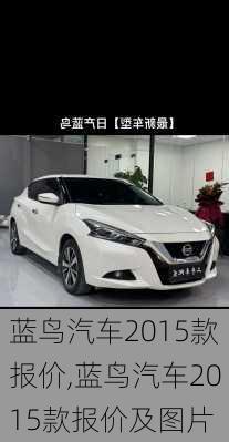 蓝鸟汽车2015款报价,蓝鸟汽车2015款报价及图片