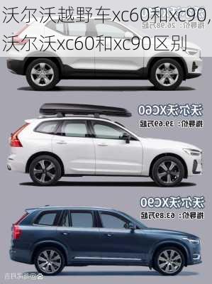 沃尔沃越野车xc60和xc90,沃尔沃xc60和xc90区别