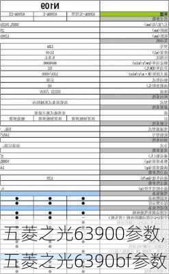 五菱之光63900参数,五菱之光6390bf参数