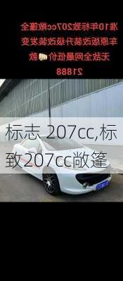 标志 207cc,标致207cc敞篷