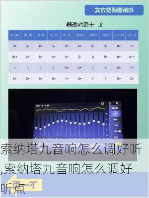 索纳塔九音响怎么调好听,索纳塔九音响怎么调好听点