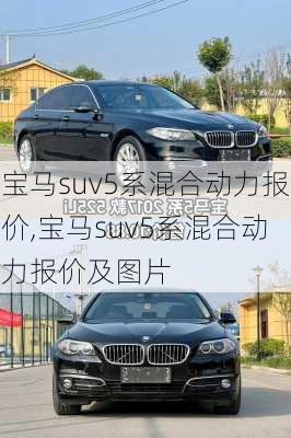 宝马suv5系混合动力报价,宝马suv5系混合动力报价及图片