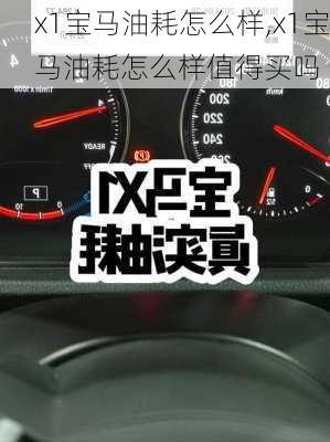 x1宝马油耗怎么样,x1宝马油耗怎么样值得买吗