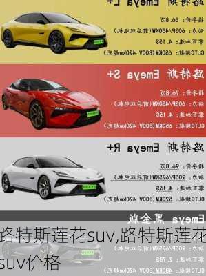 路特斯莲花suv,路特斯莲花suv价格